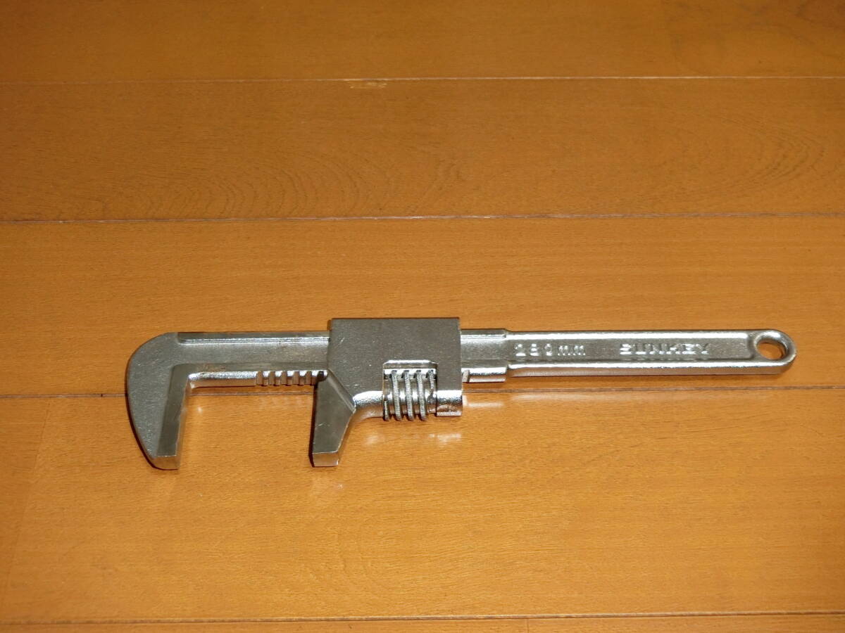 モーターレンチ・水栓レンチ　/　MW-280　FORGED　STEEL　/　280mm　SUNKEY　/　日本製