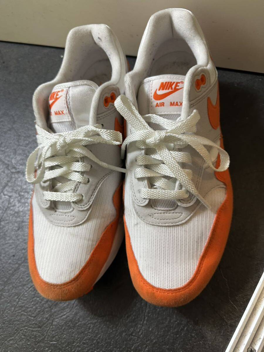 エアマックスレアNIKE WMNS AIR MAX 1 orange 27cmナイキ _画像2