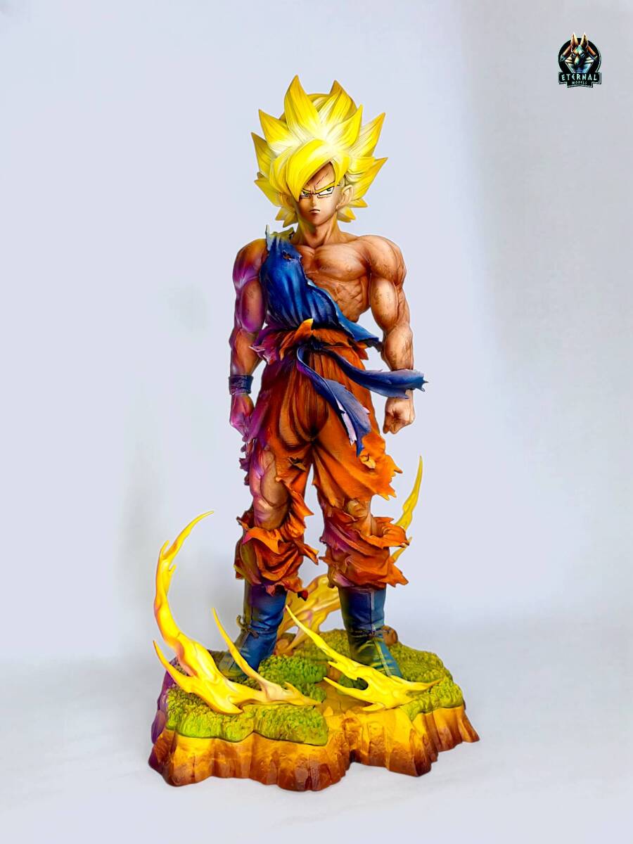 ドラゴンボール gros 孫悟空 リペイント 全功率 Yahoo!オークション - ドラゴンボールZ 超サイヤ人 GROS 孫悟空