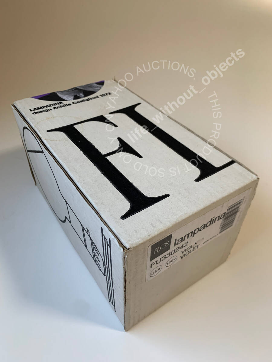 展示品 FLOS フロス LAMPADINA ランパディーナ (旧)PURPLE 展示品 FLOS フロス LAMPADINA ランパディーナ (旧)PURPLE