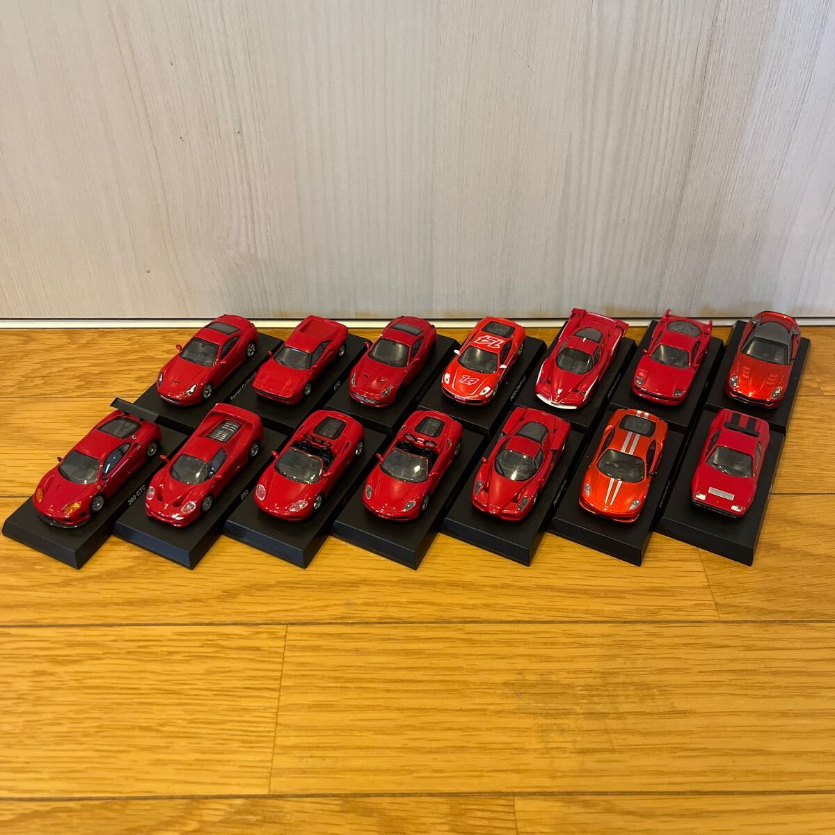 訳あり ジャンク 京商 1/64 フェラーリ GTO 512 BB 360GTC F40 F50 Enzo 430 California 599XX FXX等 14台セット