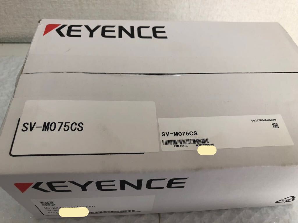 新品未開封KEYENCE キーエンスSV-M075CS正規品動作保証 国内から 新品未開封KEYENCE キーエンスSV-M075CS正規品動作保証 国内から