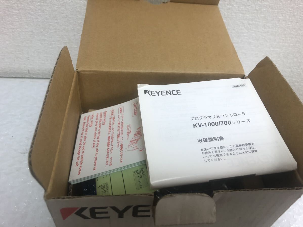 新品未使用KEYENCE キーエンスKV-1000正規品動作保証 国内から 新品未使用KEYENCE キーエンスKV-1000正規品動作保証 国内から