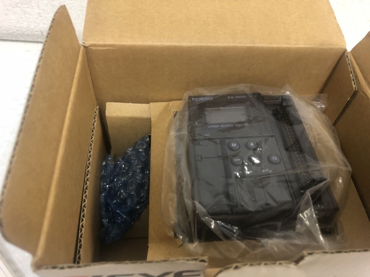新品未使用KEYENCE キーエンスKV-1000正規品動作保証 国内から 新品未使用KEYENCE キーエンスKV-1000正規品動作保証 国内から