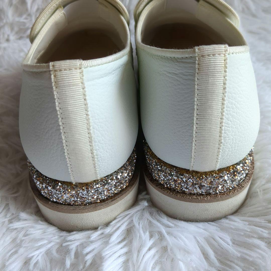 DIANA ダイアナ ローファー 厚底 タッセル フリンジ グリッター DIANA ダイアナ ローファー 厚底 タッセル フリンジ グリッター