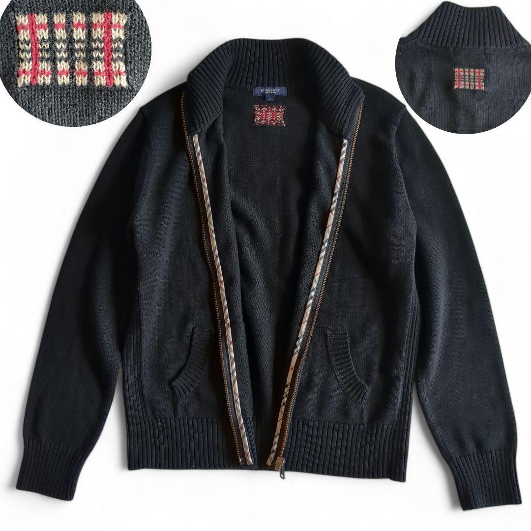 BURBERRY LONDON バーバリーロンドン ドライバーズニット ジップアップ ノバチェック ワンポイント ロゴ 黒 ブラック M|Yahoo!フリマ(旧PayPayフリマ) BURBERRY LONDON バーバリーロンドン ドライバーズニット ジップアップ ノバチェック ワンポイント ロゴ 黒 ブラック M|Yahoo!フリマ(旧PayPayフリマ)
