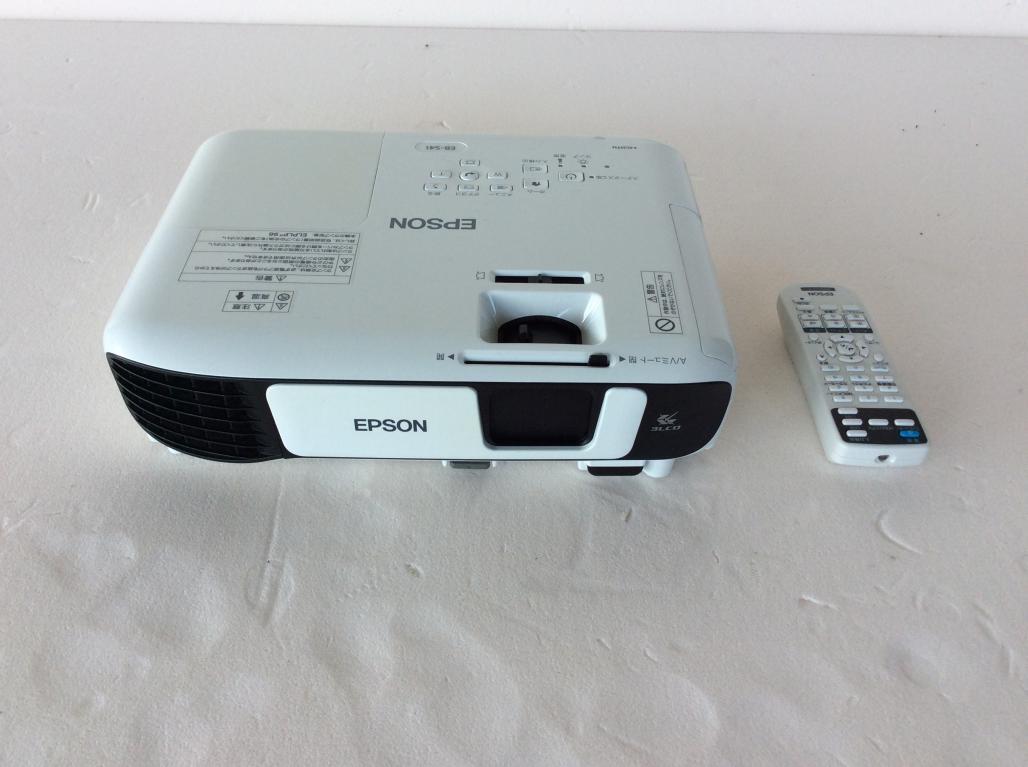 (2863563) EPSON LCD プロジェクター EB-S41 H842D リモコン付き　セイコーエプソン 