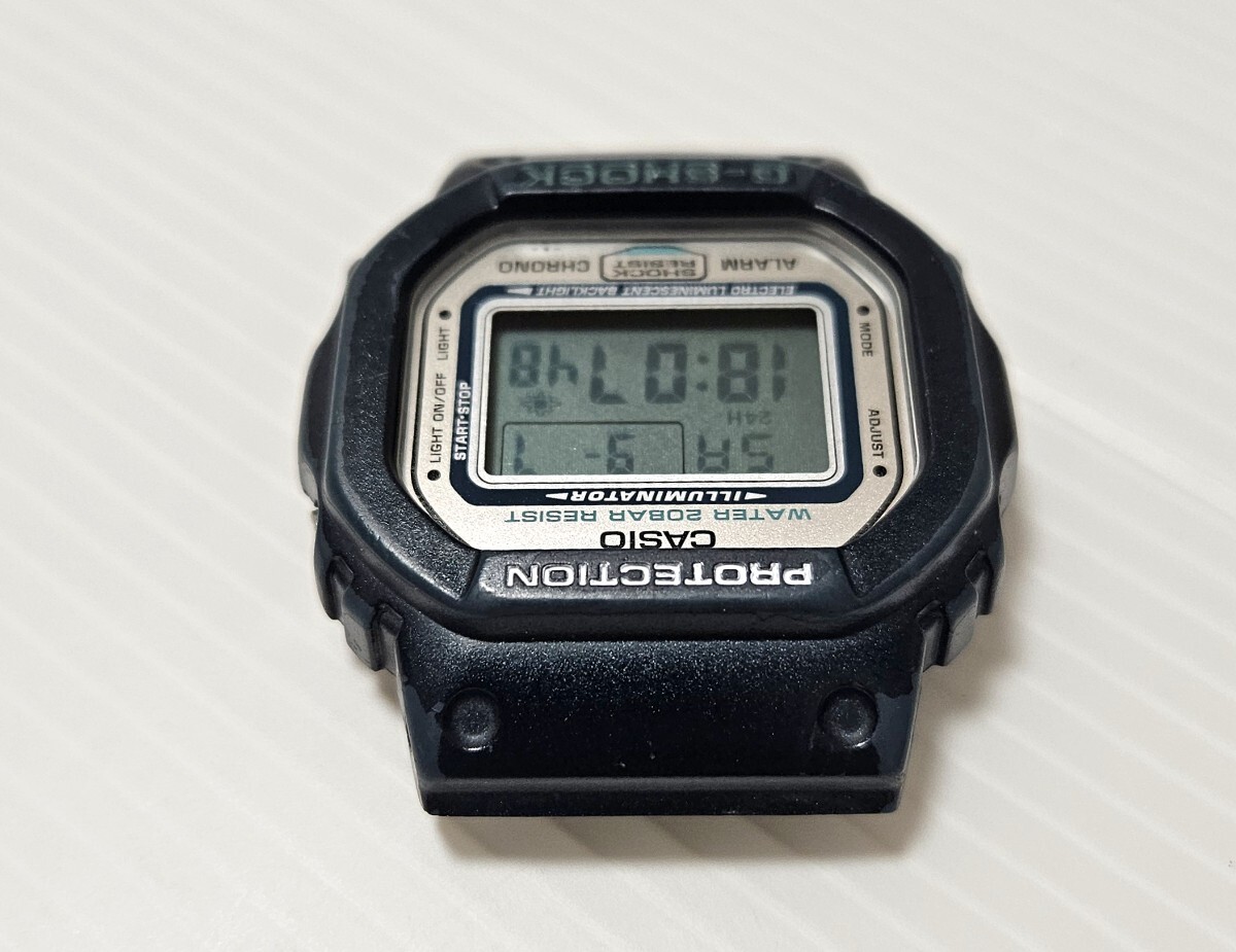 特価 ブルー液晶 カシオ 可動品 覆面レスラー DW-5600 G-SHOCK CASIO 時計
