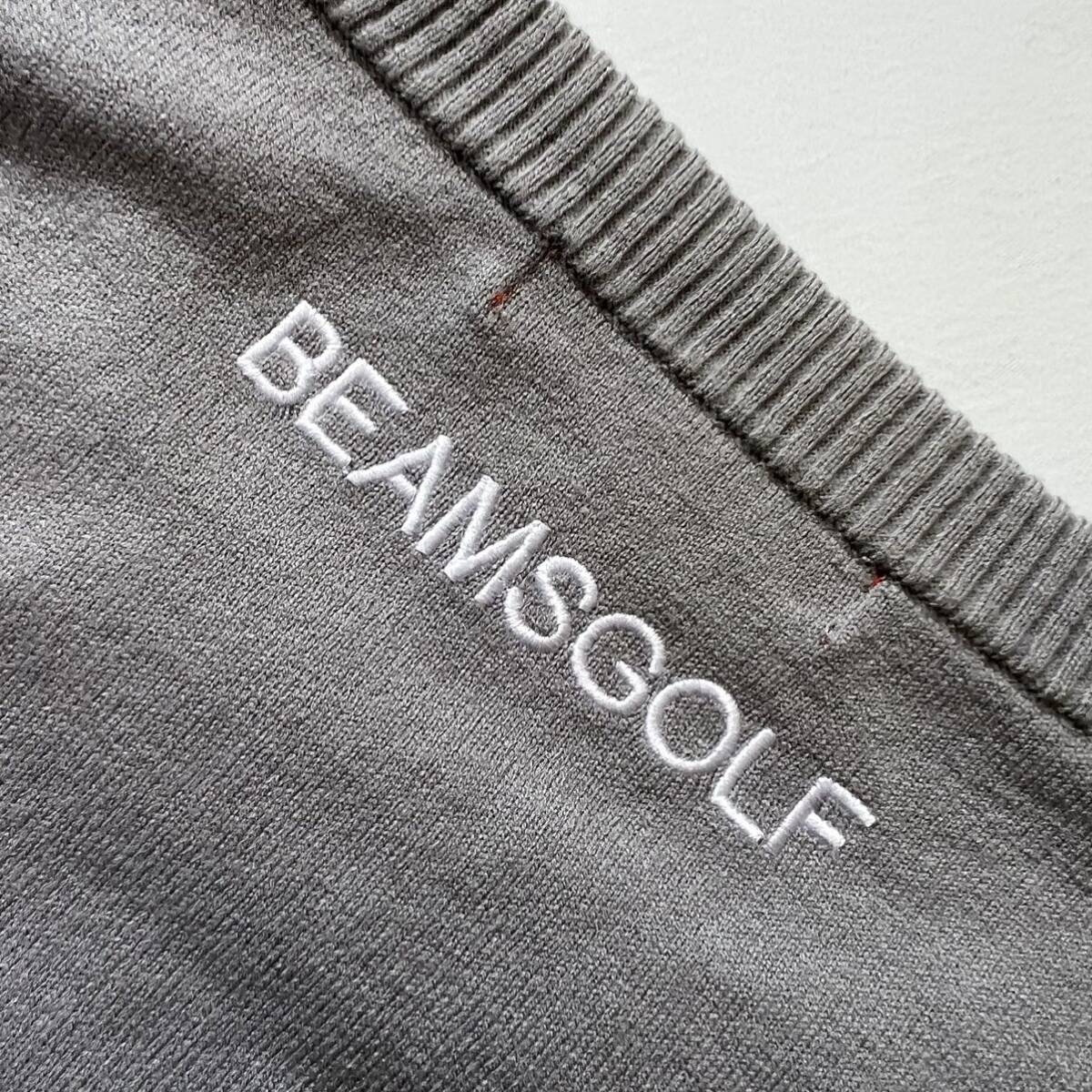BEAMS GOLF ビームスゴルフ バイカラー ニット セーター メンズ BEAMS GOLF ビームスゴルフ バイカラー ニット セーター メンズ