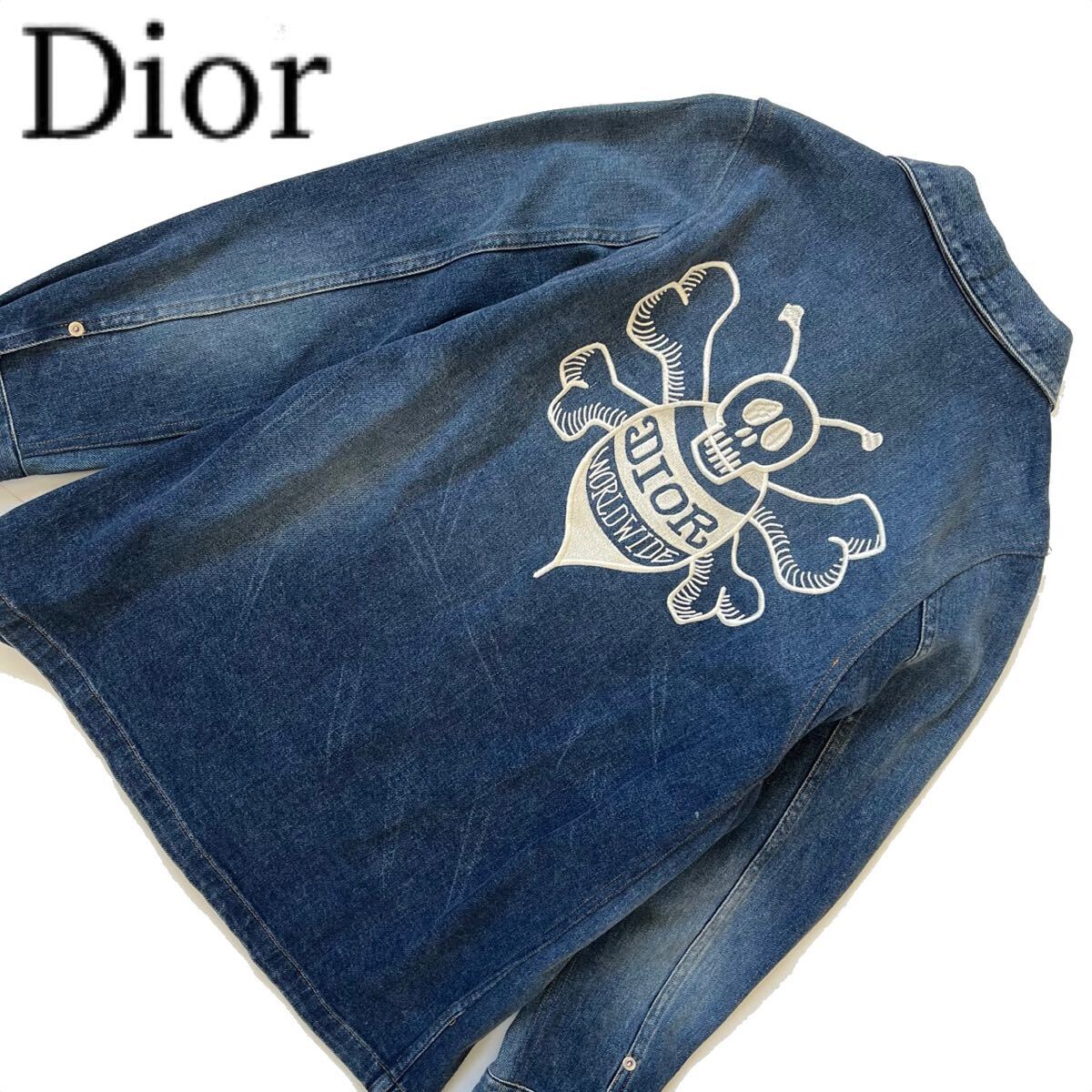 Dior クリスチャンディオール Shawn Stussy デニムジャケット Dior クリスチャンディオール Shawn Stussy デニムジャケット