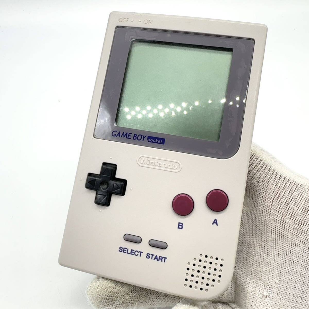 20-60代からのファッション通販 極美品/完動品】 MGB グレー 本体 ゲームボーイポケット 任天堂 本体
