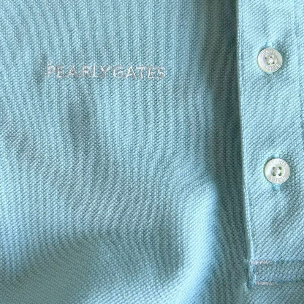 【新品】パーリーゲイツ PEARLY GATES ポロシャツ 半袖 ゴルフウェア GOLF 半袖シャツ size１レディースM