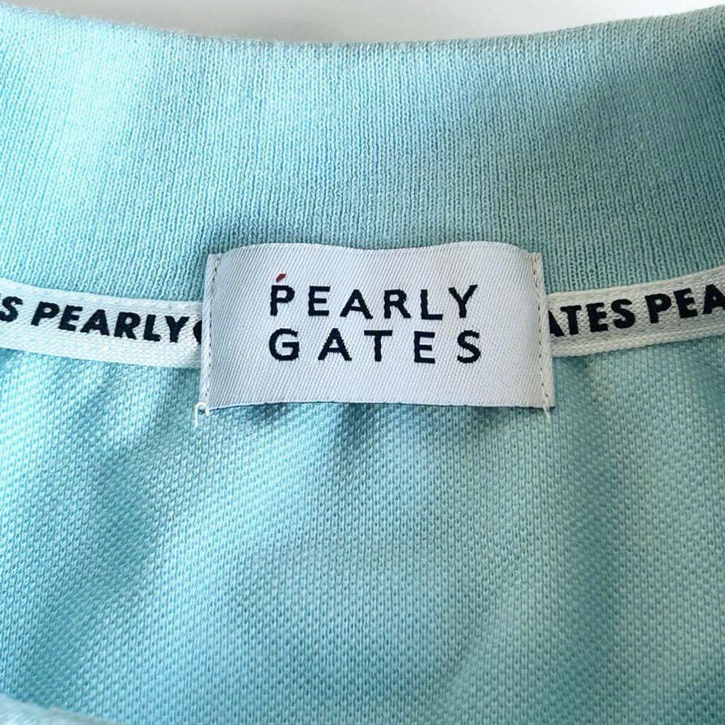 【新品】パーリーゲイツ PEARLY GATES ポロシャツ 半袖 ゴルフウェア GOLF 半袖シャツ size１レディースM
