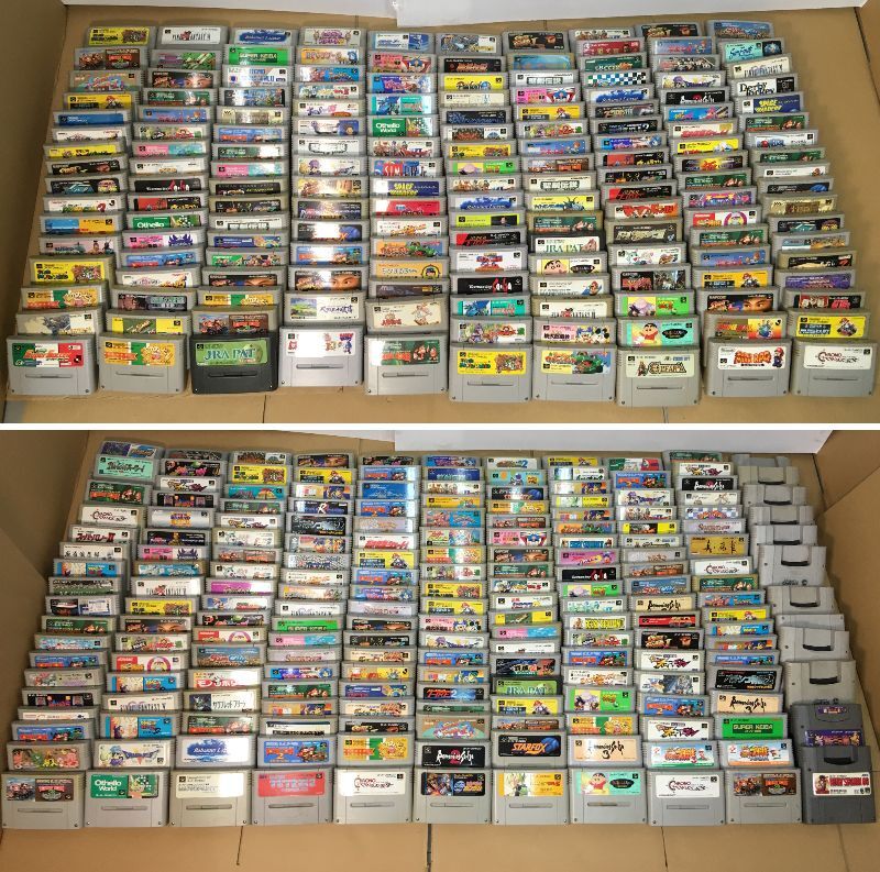 スーパーファミコン　SFC ソフト　ｘ３７５本　まとめて