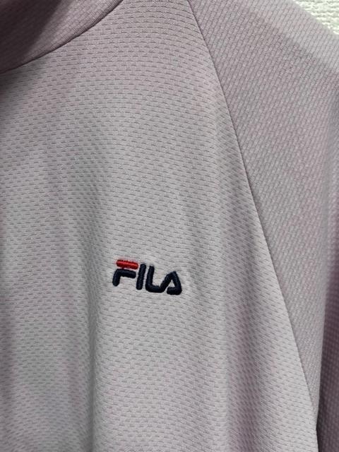 新品☆4Lトール?パープル系?FILA?ラッシュジャケット?指穴付?☆b437