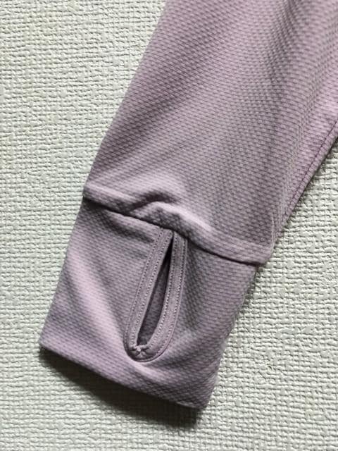 新品☆4Lトール?パープル系?FILA?ラッシュジャケット?指穴付?☆b437