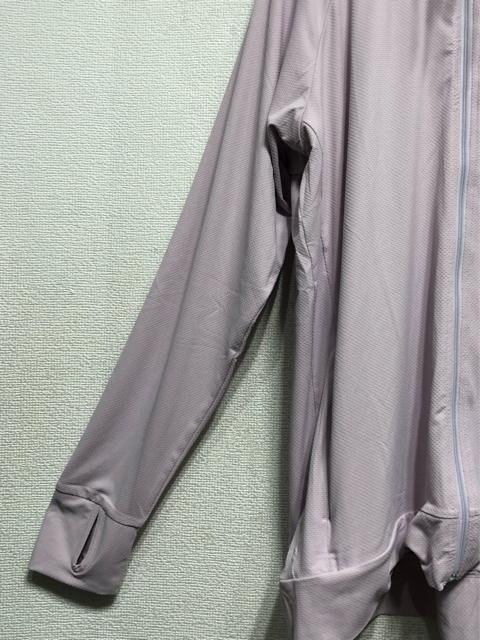 新品☆4Lトール?パープル系?FILA?ラッシュジャケット?指穴付?☆b437