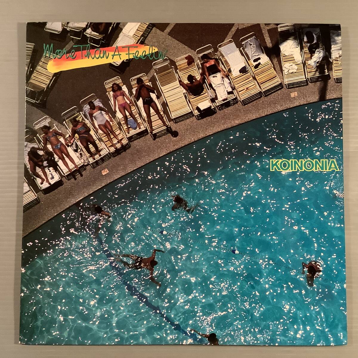LP(日本盤)●コイノニア Koinonia／More Than A Feelin'●美品