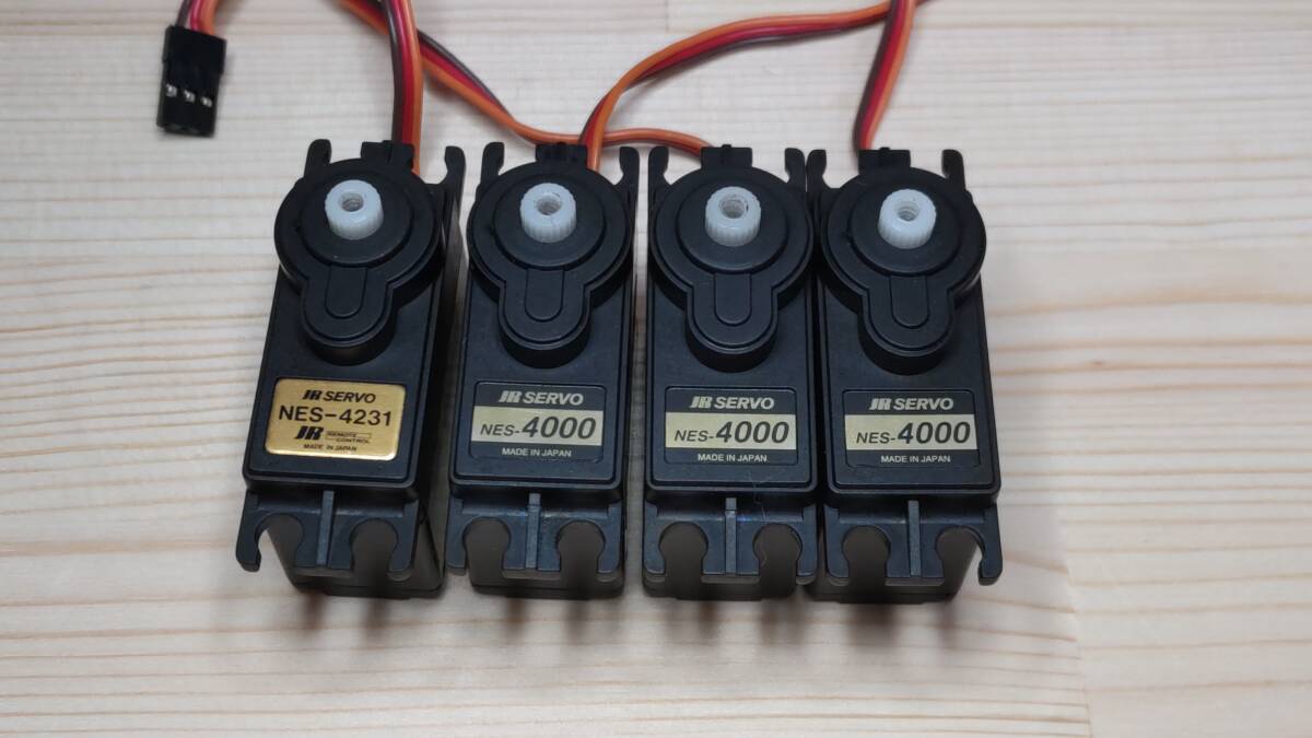 ★ JR NES-4000 スーパーサーボ 3個 NES-4231 サーボ1個 計4個セット 送料230円 ★