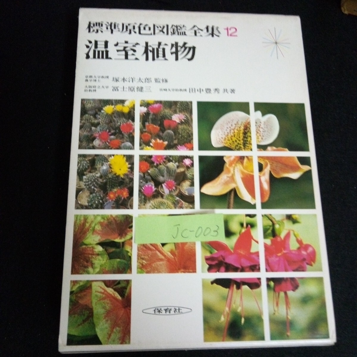 Jc-003/標準原色図鑑全集 第12巻 温室植物 著者/塚本洋太郎 株式会社保育社 昭和49年第5刷発行 /L6/60920