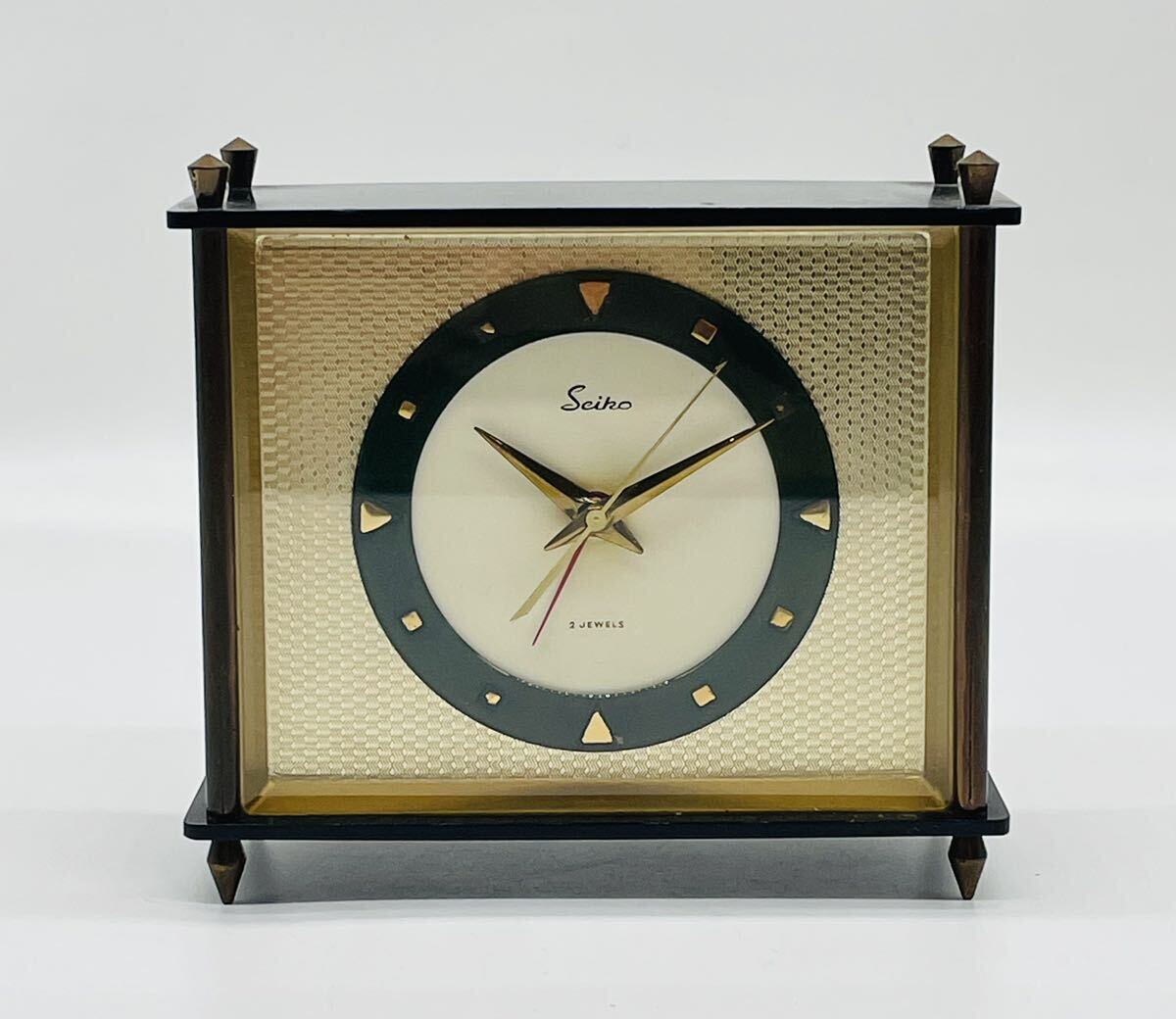い-9-62 60 当時物/稼働品 SEIKO ゼンマイ式 アンティーク い-9-62 60 当時物/稼働品 SEIKO ゼンマイ式 アンティーク