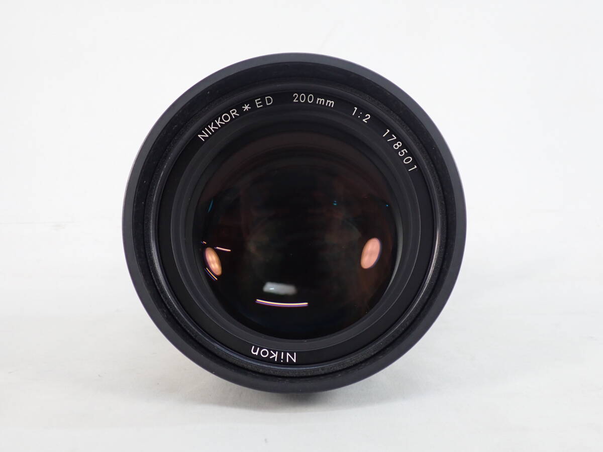 NIKON NIKKOR ED 200mm 1:2 ニコン カメラ レンズ キャップ フィルター