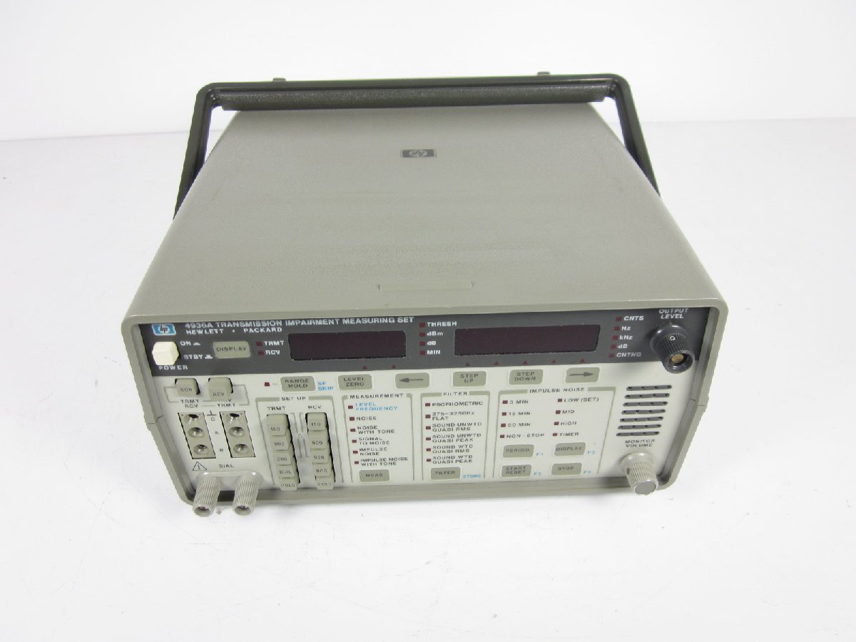 中古】伝送品質測定器 4936A HP ヒューレット・パッカード CCITT 中古】伝送品質測定器 4936A HP ヒューレット・パッカード CCITT