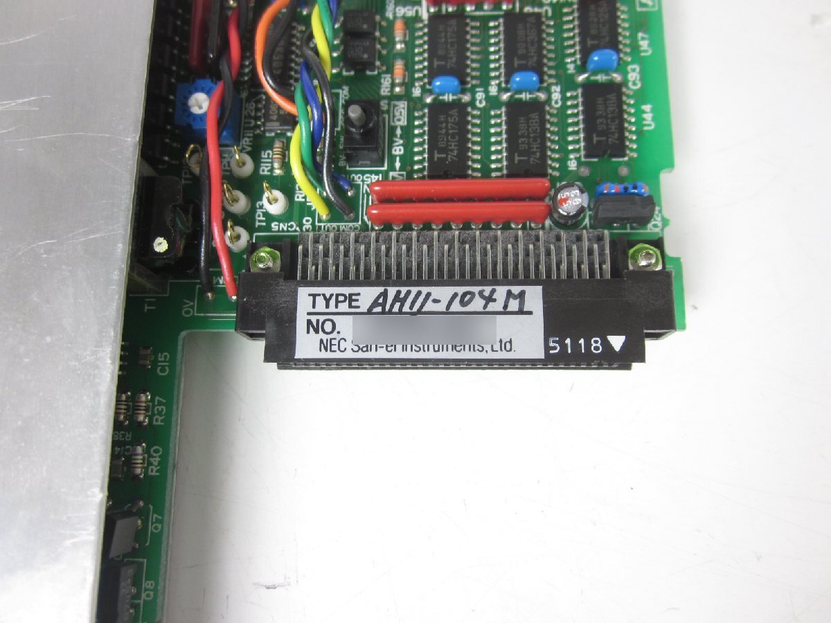 中古】ストレインアンプ AH11-104 NEC三栄 特別仕様品 耐電圧 中古】ストレインアンプ AH11-104 NEC三栄 特別仕様品 耐電圧