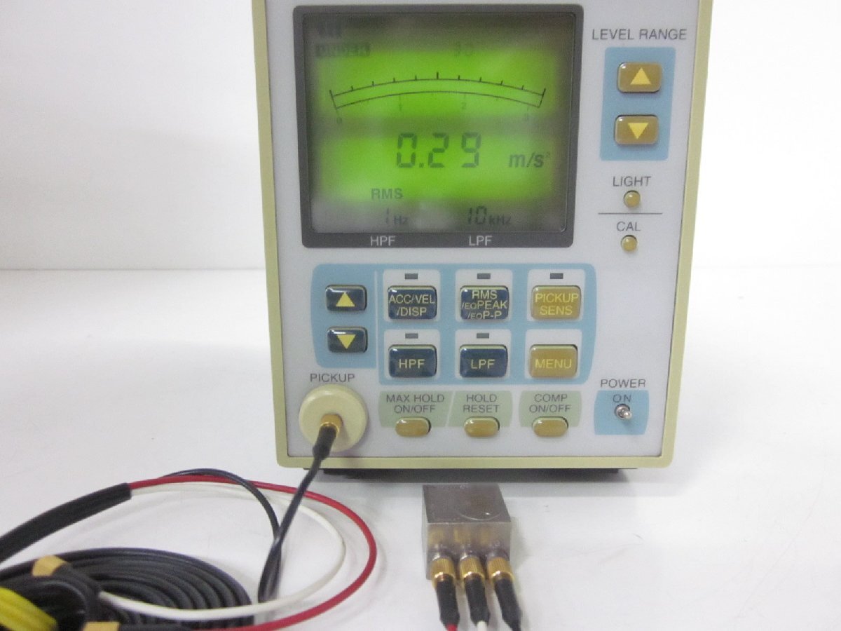 中古】三方向圧電型加速度ピックアップ PV93 リオン RION x02026 中古】三方向圧電型加速度ピックアップ PV93 リオン RION x02026
