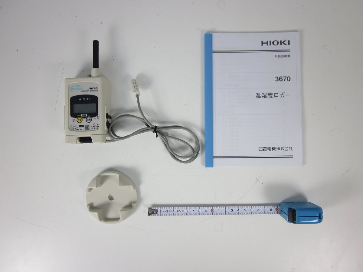 中古】温湿度ワイヤレスロガー 3670 日置電機 HIOKI 温湿度 中古】温湿度ワイヤレスロガー 3670 日置電機 HIOKI 温湿度