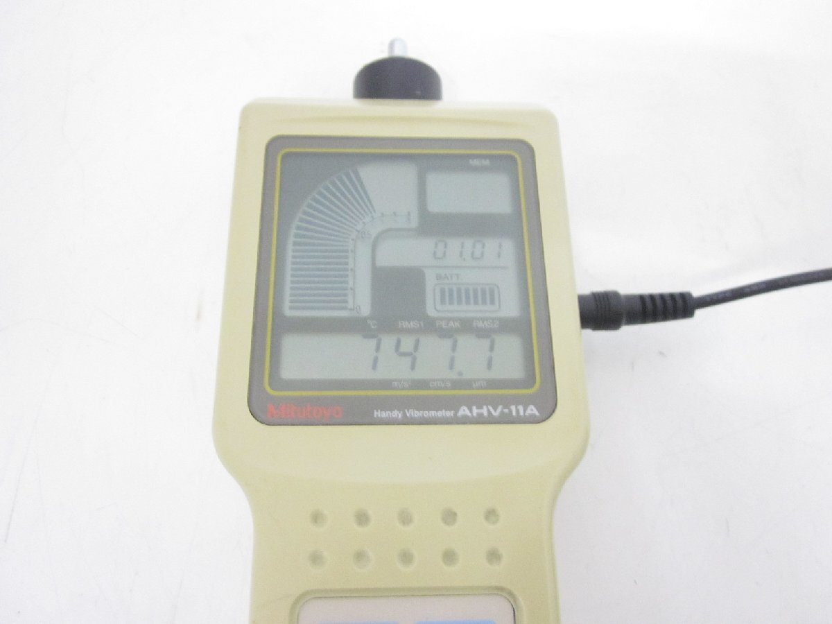 中古】ハンディバイブロメーター AHV-11A AHV11A ミツトヨ 中古】ハンディバイブロメーター AHV-11A AHV11A ミツトヨ