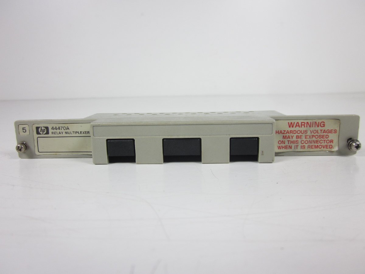 中古】マルチプレクサモジュール 44470A HP ヒューレット 中古】マルチプレクサモジュール 44470A HP ヒューレット