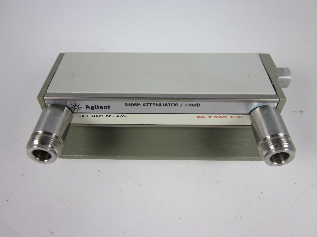 中古】同軸型ステップ減衰器 8496H アジレント Agilent 110dB 中古】同軸型ステップ減衰器 8496H アジレント Agilent 110dB
