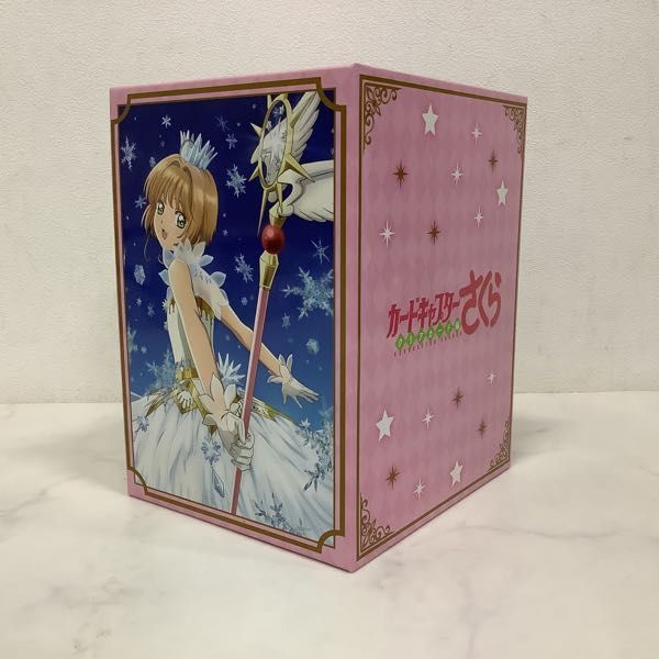 未開封DVD カードキャプターさくら クリアカード編 全巻セット box付き 1円〜 未開封 DVD カードキャプターさくら クリアカード編 初回