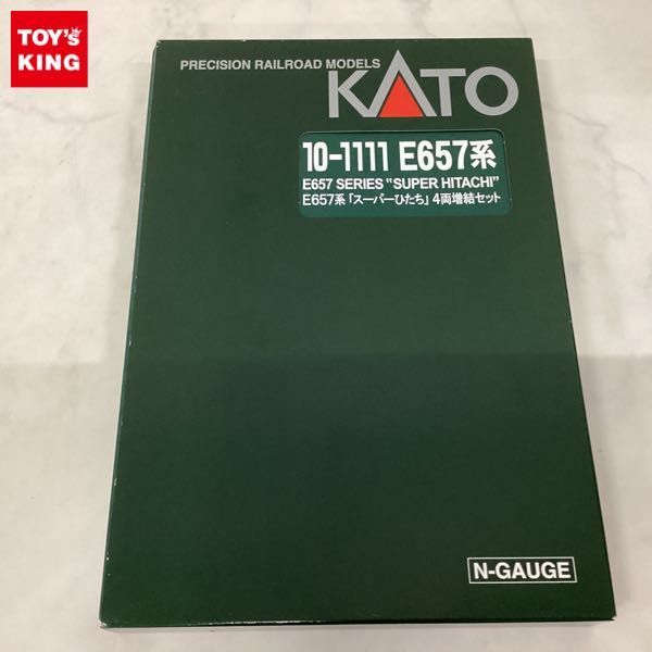 1円〜 KATO Nゲージ 10-1111 E657系 スーパーひたち 4両増結セット