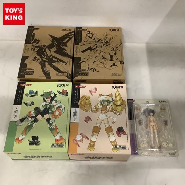1円〜 コナミ 武装神姫 MMS アーンヴァル 電撃ホビーマガジン オリジナルカラーVer. 猫爪 マオチャオ 他
