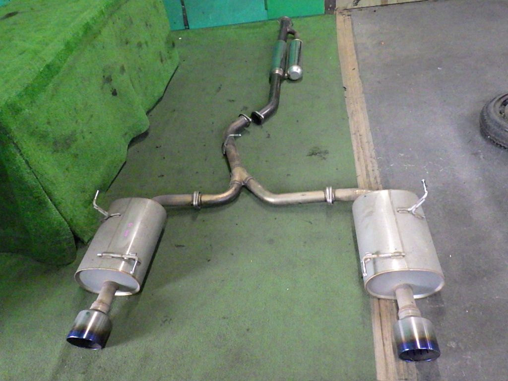 レガシィ ワゴン[BR9 B型]HKS社外マフラー エキゾースト Super Turbo Muffler スーパーターボマフラー