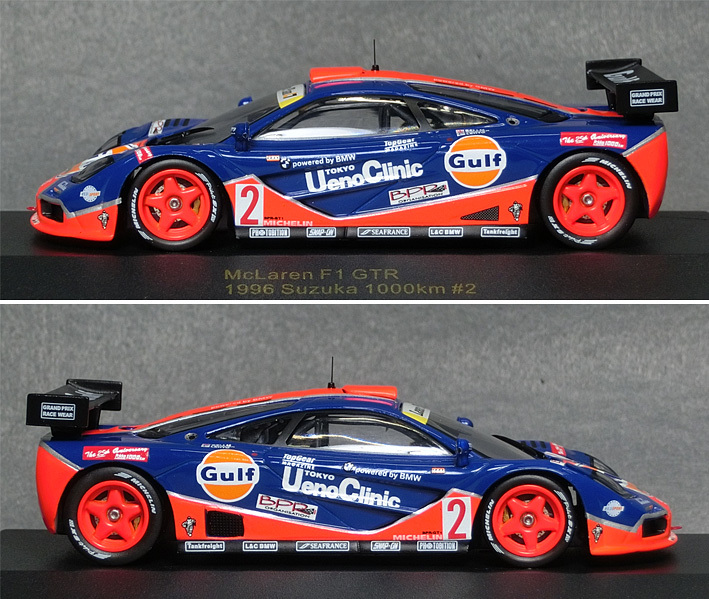 イクソ 1/43 マクラーレン F1 GTR 1996 鈴鹿 1000km #2 BMW M3 GTR V8 #10 イクソ 1/43 マクラーレン F1 GTR 1996 鈴鹿 1000km #2 BMW M3 GTR V8 #10