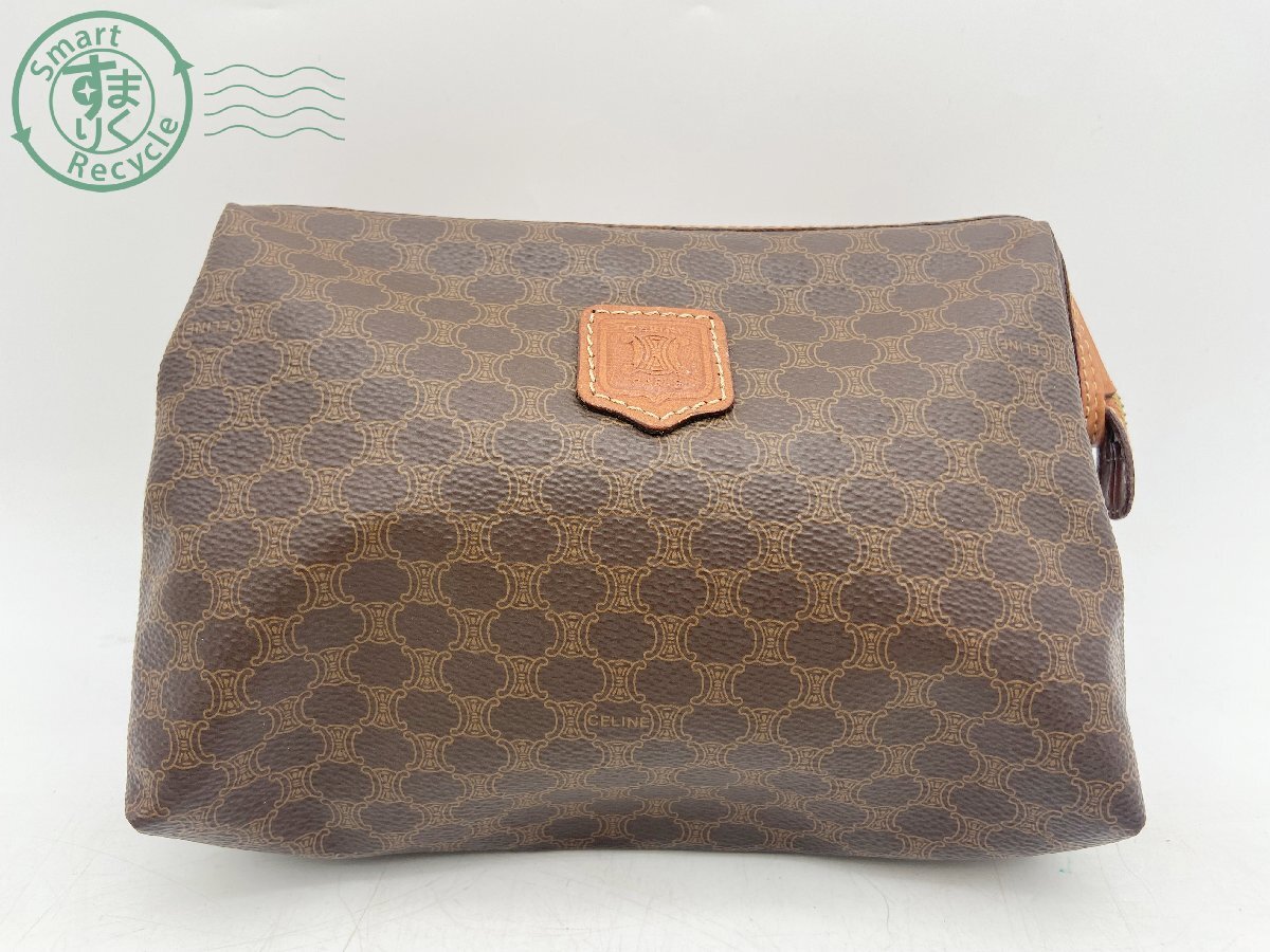 セリーヌ マカダム柄 ポーチ セカンドバッグ CELINE 18627903 セリーヌ マカダム柄 ポーチ セカンドバッグ CELINE 18627903