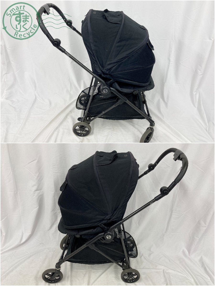 Cybex折りたたみ式ベビーカー ブラック Cybex ベビーカー 折りたたみ式 黒