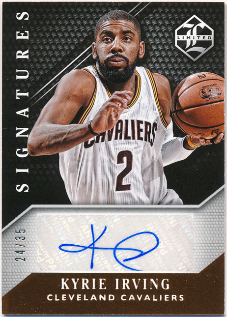 カイリーアービング(Kyrie Irving) AUTO サインカード 直書き