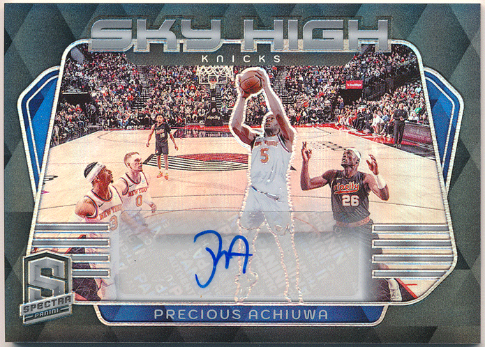 Precious Achiuwa NBA 2023-24 Panini Spectra Sky High Prizm Signature Auto 99枚限定 直筆サイン プリズムオート プレシャス・アチュワ