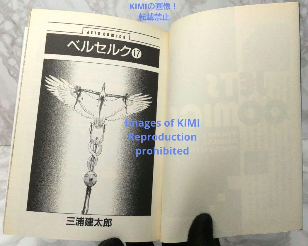 希少 初版 第1刷発行 ベルセルク 17 コミック 漫画 本 1999 三浦 希少 初版 第1刷発行 ベルセルク 17 コミック 漫画 本 1999 三浦
