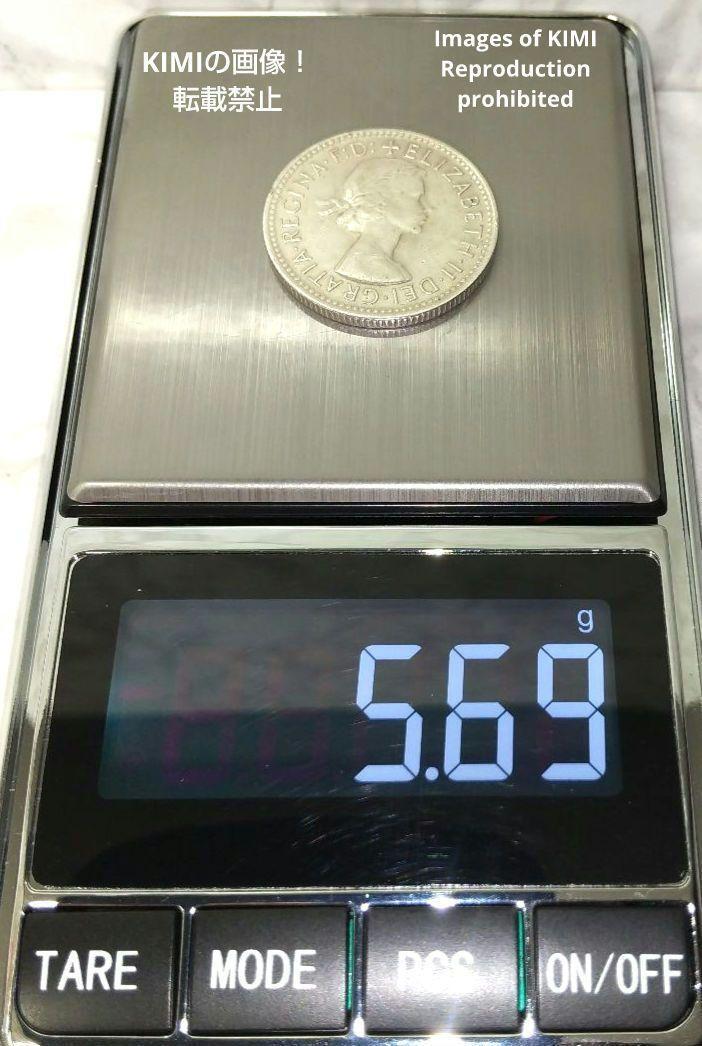 1 シリング銀貨 1961 オーストラリア エリザベス2世 1度目の肖像畫 羊の頭 硬貨 構(gòu)成シルバー（.500 重さ約5.69g 直徑約23.6mm 厚さ約1.5mm