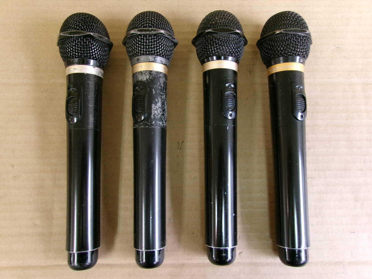 audio-technica AT-CLM7T wireless karaoke Mike 4 pcs set Junk 