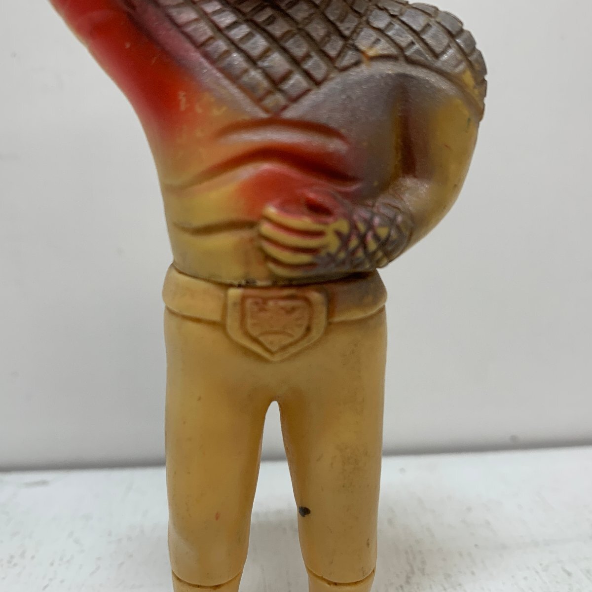 高さ約12cm】バンダイ 仮面ライダー コブラ男 怪人 ミニソフビ
