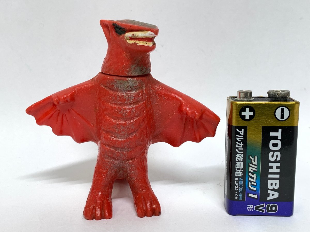 日東 ギャオス ソフビフィギュア 7.5cm ガメラ 大映 当時物 昭和