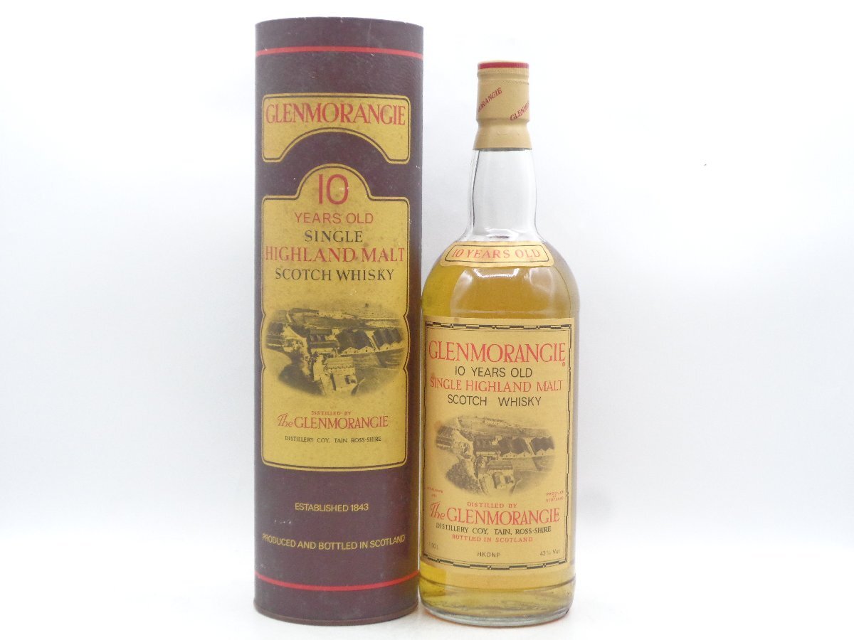 未開栓□グレンモーレンジ GLENMORANGIE 10年 旧ボトル 750ml 未開栓□グレンモーレンジ GLENMORANGIE 10年 旧ボトル 750ml