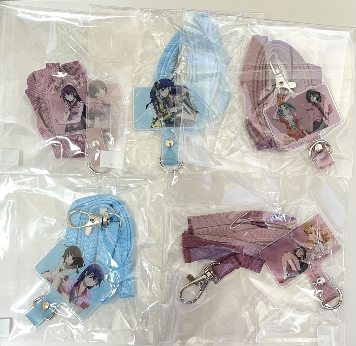 物語シリーズ AKIBA EDEN LOT くじ N賞 スマホストラップ全種