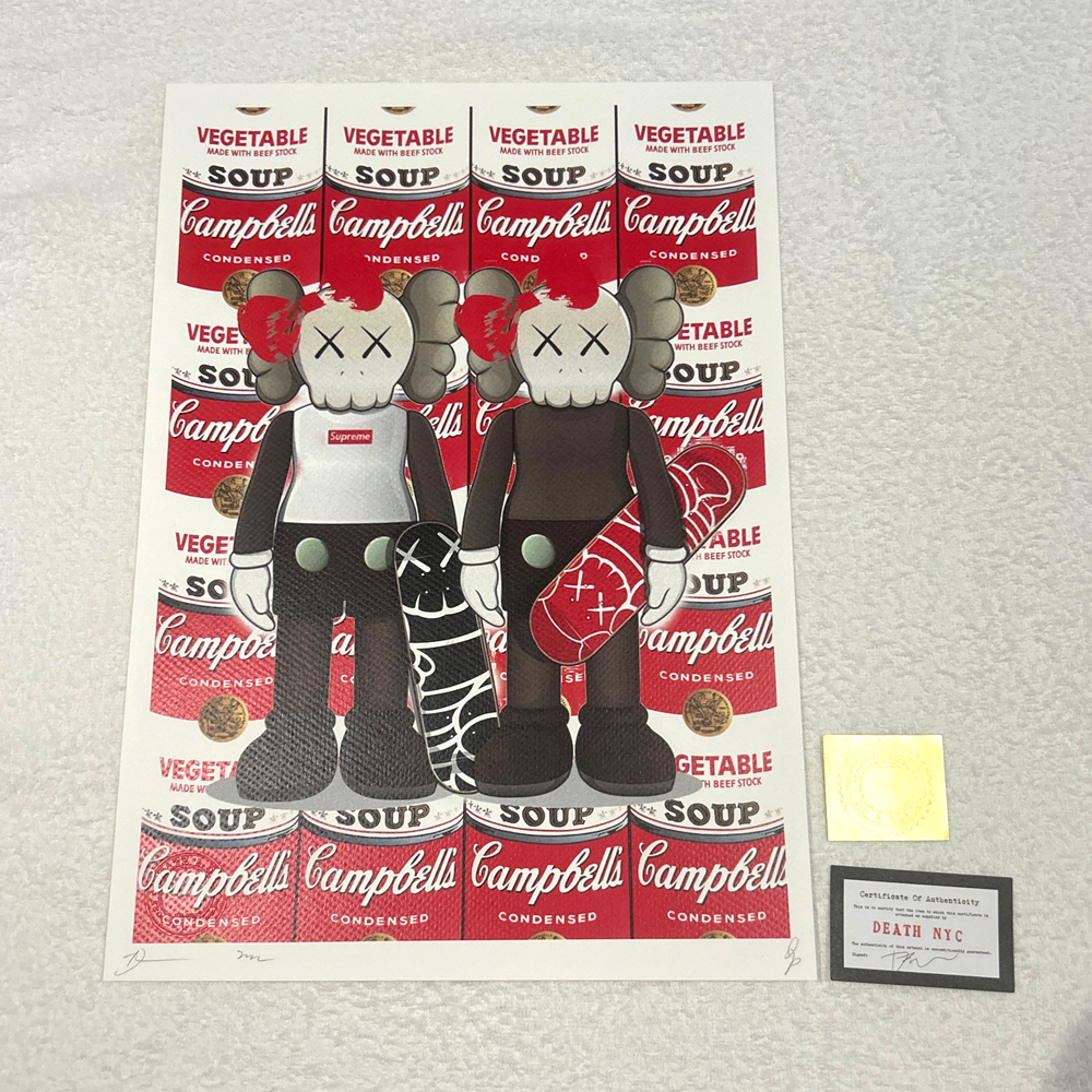 DEATH NYC KAWS カウズ COMPANION アンディ ウォーホル SUPREME DEATH NYC KAWS カウズ COMPANION アンディ ウォーホル SUPREME
